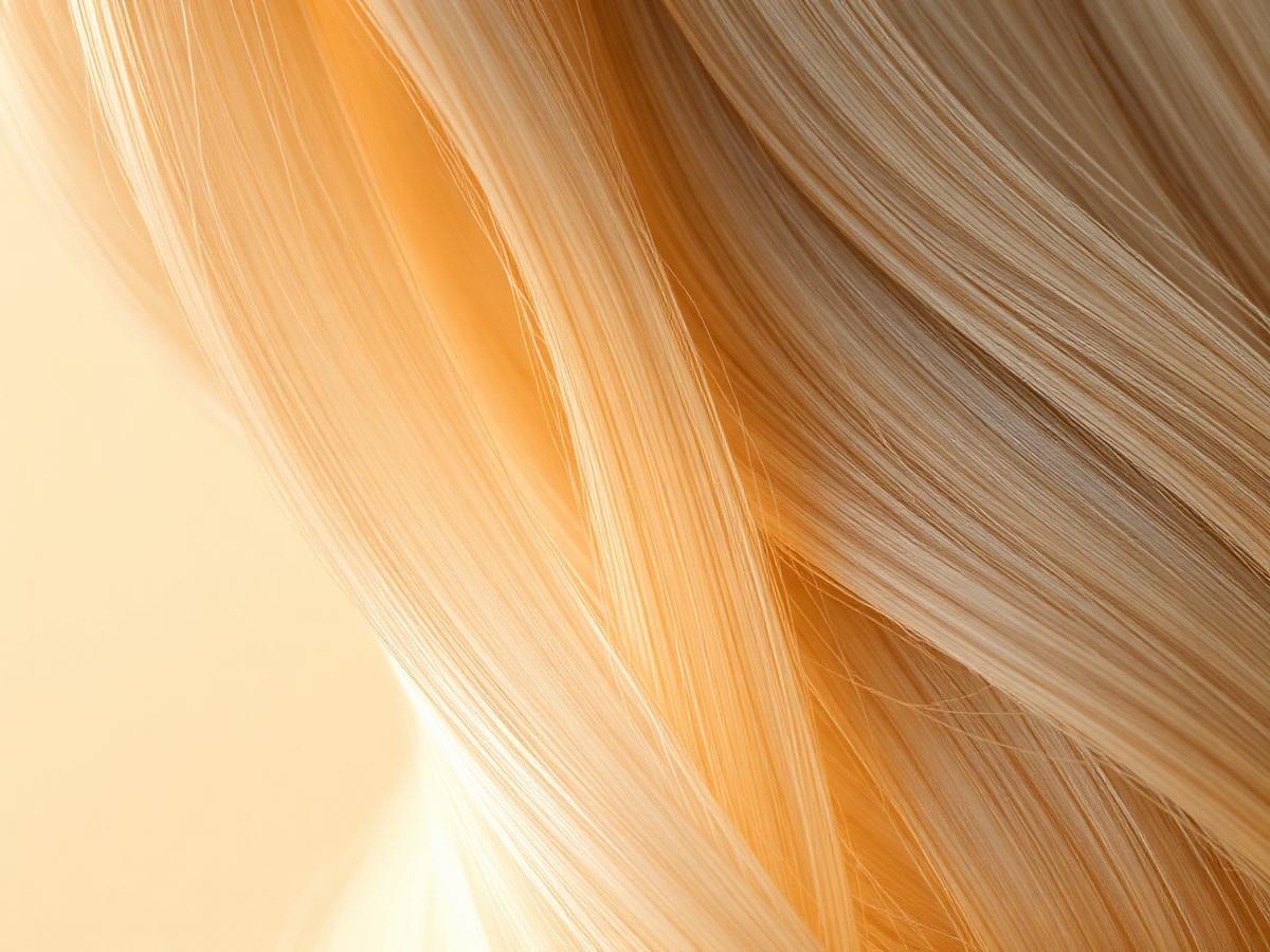 Cool, clean blonde result after a professional toning service